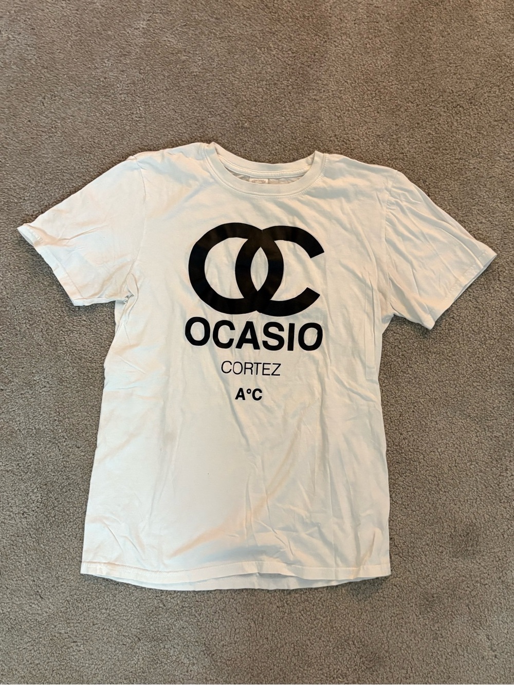 Bootleg Chanel / AOC theme shirt